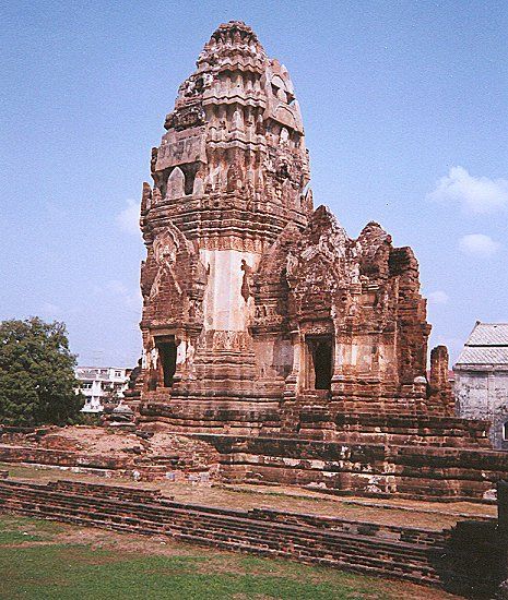 Phrang at Wat Phra Si Ratana Mahatha in Lopburi