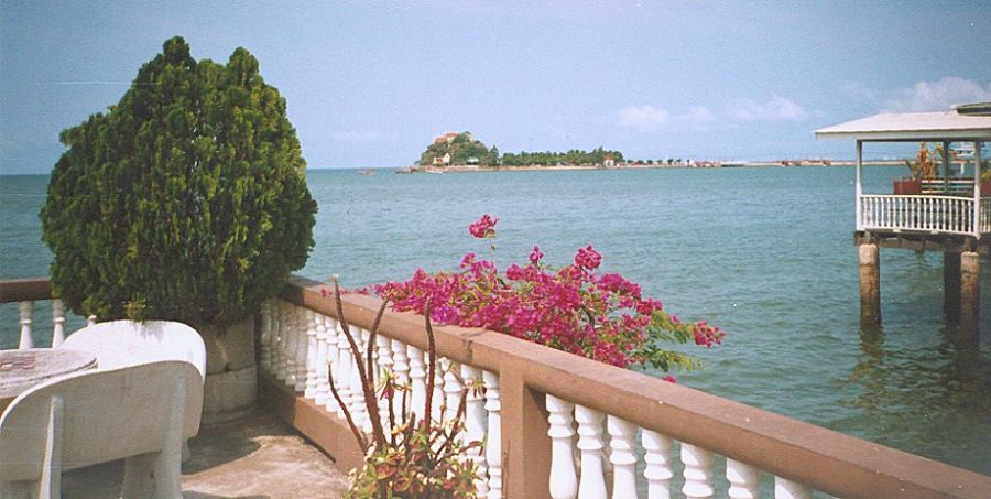 Seafront at Si Ratcha in SE Thailand