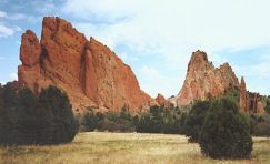 Garden of the Gods in Colorado, USA