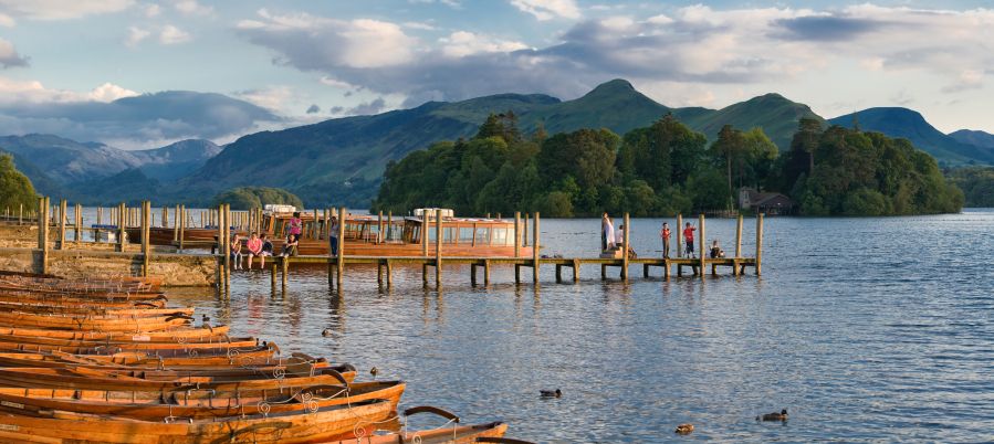 Derwent Water in the English Lake District