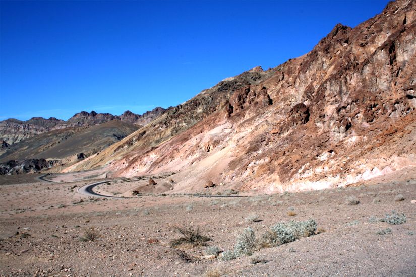 Artist's Drive in Death Valley