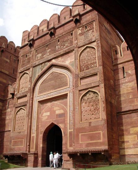 Fort in Agra, India