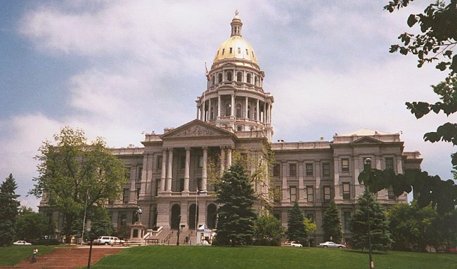 State Building in Denver, Colorado, USA