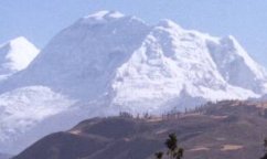 Huascaran - highest mountain in Peru