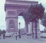 Arc de Triumphe in Paris, capital city of France