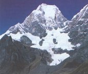 Yerupaja - second highest mountain in Peru