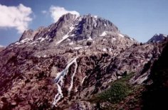 Carson Peak Falls, Sierra Nevada, California , USA
