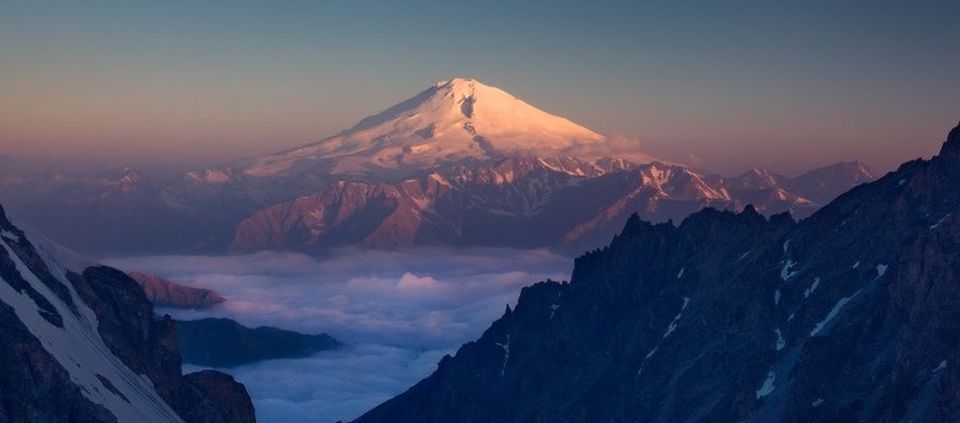 Mount Elbrus in the Caucasus