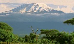 Kilimanjaro in Tanzania - highest summit in Africa
