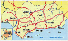 Andalucia - Michelin Road Map